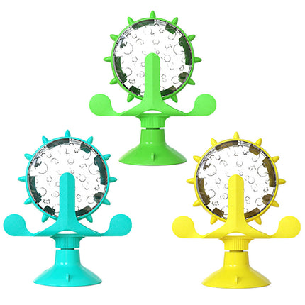 Interactive Cat Toy with Money-Making Wheel Design | Slow Food Dispensing for Healthy Eating Habits
