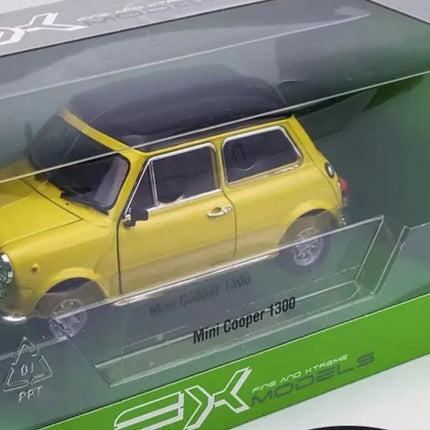 Mini Cooper 1300 Diecast Model in 1:24 Scale | Authentic Alloy Replica for Collectors and Enthusiasts