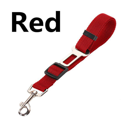 Pet Traction Rope Car Seat Belt with Durable Imitation Nylon | Secure Travel Solution for Pets