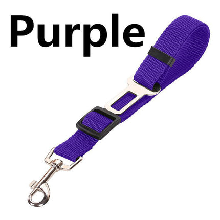 Pet Traction Rope Car Seat Belt with Durable Imitation Nylon | Secure Travel Solution for Pets