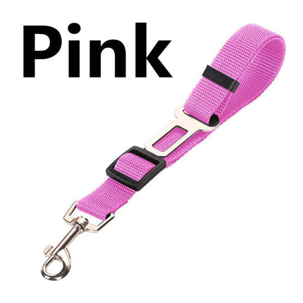 Pet Traction Rope Car Seat Belt with Durable Imitation Nylon | Secure Travel Solution for Pets