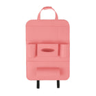 Multi-Pocket Wool Felt Car Backseat Organizer with Adjustable Straps | Durable Storage Solution for Clutter-Free Travel