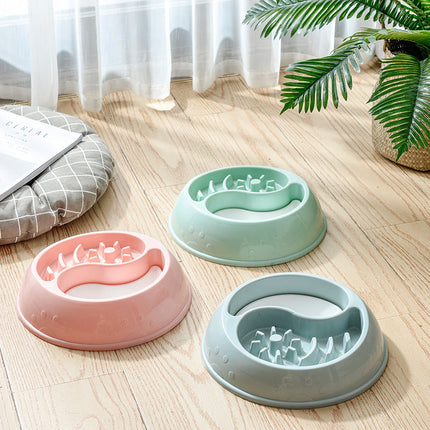 Anti-Choke Combination Bowl for Cats and Dogs | Eco-Friendly Design to Prevent Choking and Keep Pets Hydrated