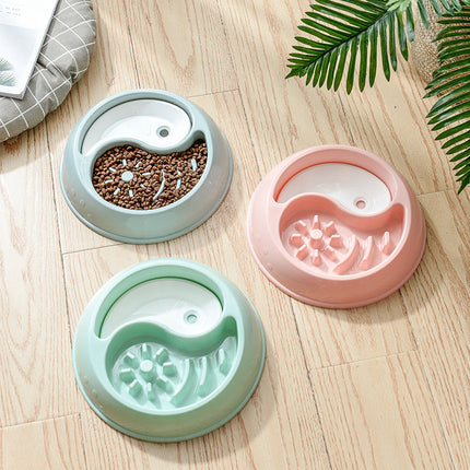 Anti-Choke Combination Bowl for Cats and Dogs | Eco-Friendly Design to Prevent Choking and Keep Pets Hydrated