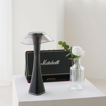 Sculpted Flare Lamp with Rechargeable Battery & Dimmable Function | Elegant Lighting for Any Room