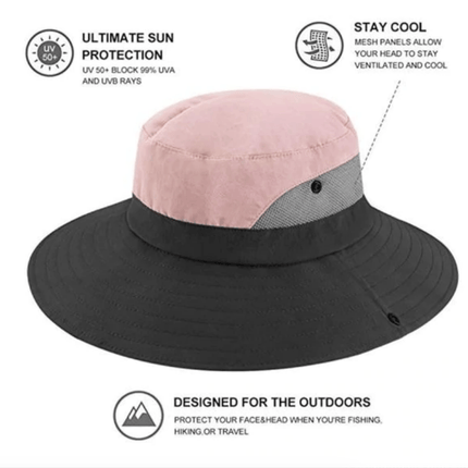 Sun Hat for Women UPF 50, Summer Hats for Women with Ponytail Hole – image 11