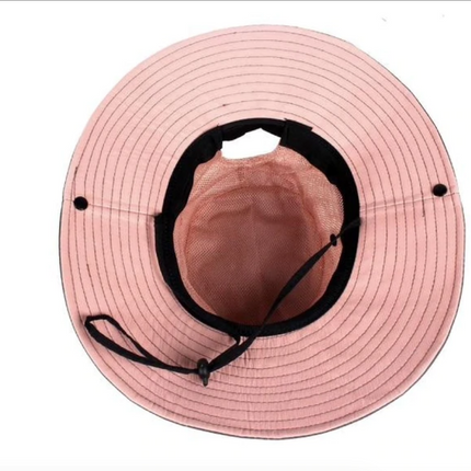 Sun Hat for Women UPF 50, Foldable UV Protection Hat with Chin Strap – image 10