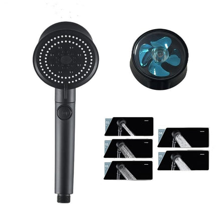 Silicone Self-Cleaning Shower Head with 5-Speed Adjustment | High-Pressure Shower Experience for Ultimate Relaxation