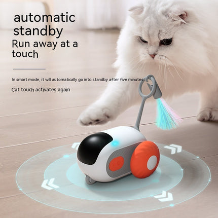 Remote Control Electric Cat Toy with Intelligent Obstacle Avoidance | Engaging Play for Active Feline Fun