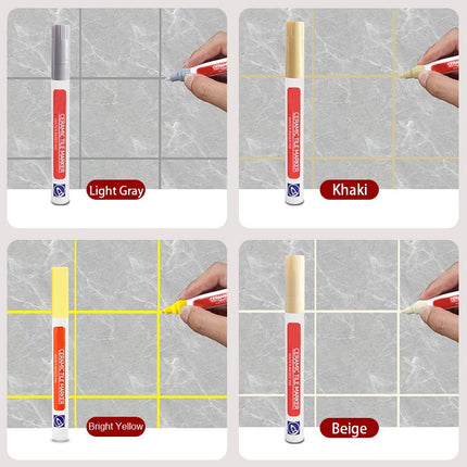 Grout Pen for Ceramic Tiles, Grout Colorant for Bathroom and Kitchen Tile Lines – image 11