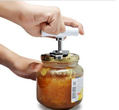 Stainless Steel Adjustable Bottle Opener with Ergonomic Handle | Versatile Tool for Effortless Cap Opening