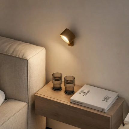 Cordless Wall Lamp with 360° Adjustable Lighting | Minimalist Design for Versatile Home Ambiance