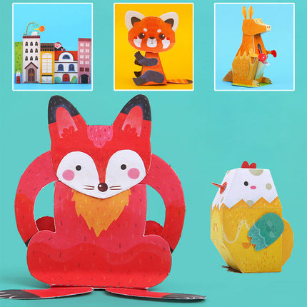 Origami Paper Kit with Folding Book, Educational Toys for Girls and Boys – image 16