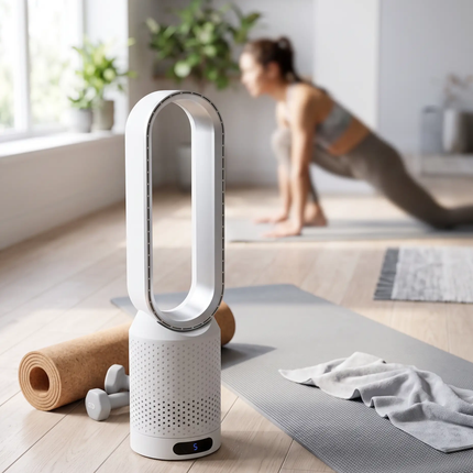 Portable Air Cooler, Evaporative Cooler with Remote and Ice Packs – image 4