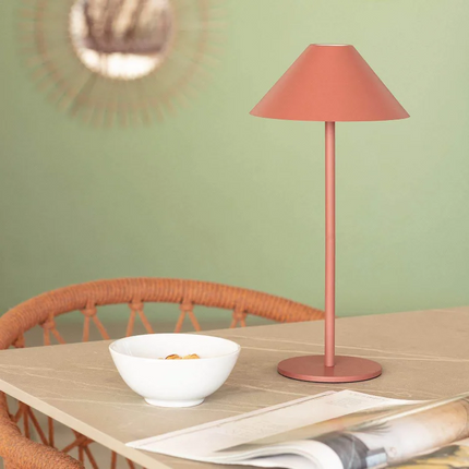 Dimmable Serenity Cone Lamp with Waterproof Design | USB-C Rechargeable Light for Cozy Ambiance