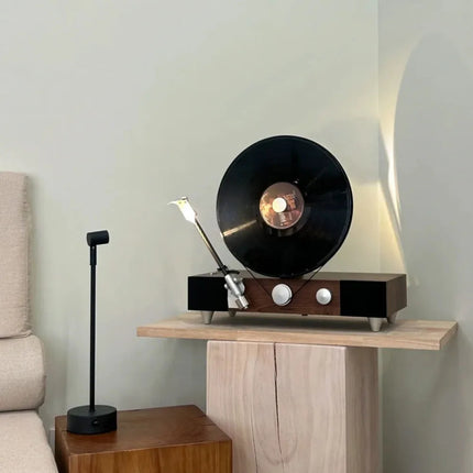 Dimmable Table Lamp with Touch Control & 360° Rotatable Design | Cordless Illumination for Ideal Ambiance