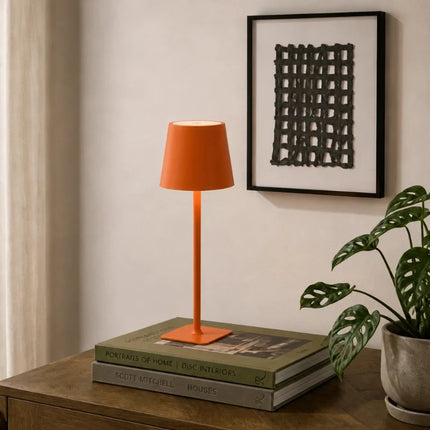 Dimmable Tall Cordless Table Lamp with Touch Control | Waterproof Design for Indoor and Outdoor Ambiance