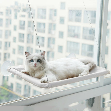 Cat Window Hammock with Durable Oxford Cloth | Comfortable Elevated Resting Spot for Feline Observation