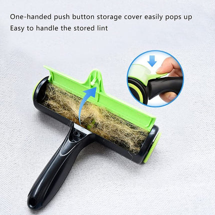 Sticky Lint Roller for Pet Hair Removal with Upgraded Adhesive | Effortless Cleaning for Clothes and Furniture