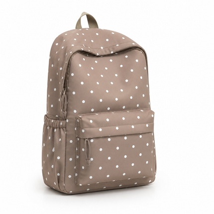 Travel Backpack, Lightweight Polka Dot Backpack with Large Capacity – image 5