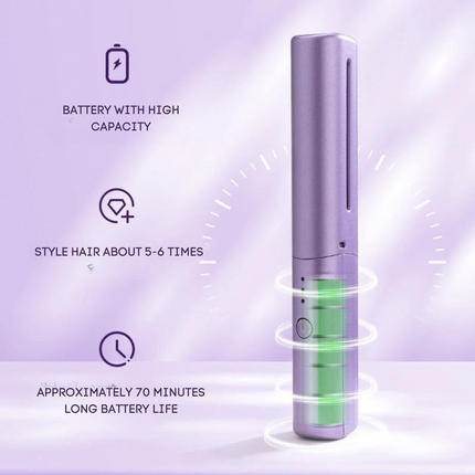 Cordless Hair Straightener Comb, Rechargeable Hair Styler – image 12