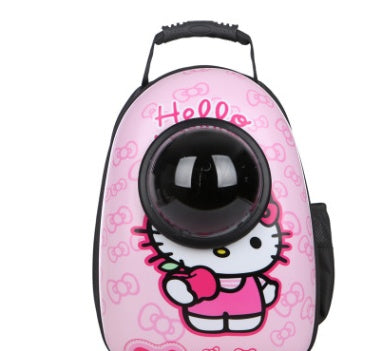 Pet Carrier Backpack with Space Capsule Design | Breathable & Airline Approved for Comfortable Travel