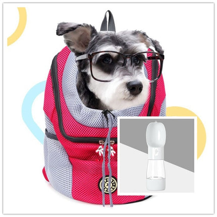 Pet Dog Carrier Backpack with Breathable Mesh Design | Comfortable Travel Bag for Small Pets