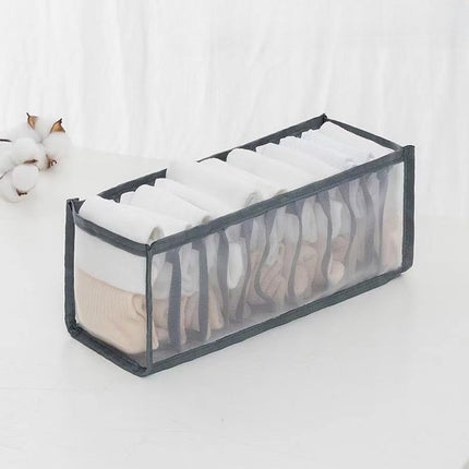 Drawer Organizer for Underwear and Socks, Foldable Fabric Storage Boxes – image 7