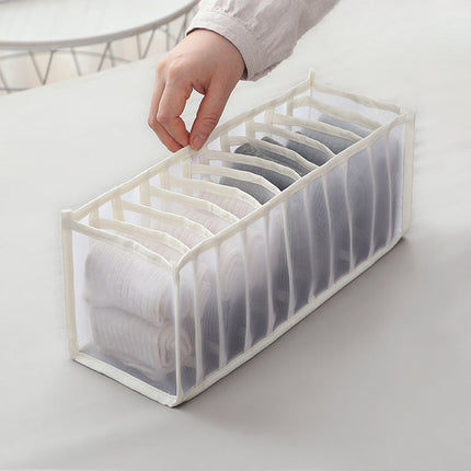 Drawer Organizer for Underwear and Socks, Foldable Fabric Storage Boxes – image 9