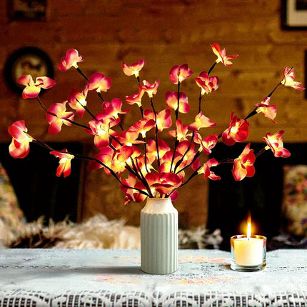 Lighted Branches with Adjustable LED Glow | Eco-Friendly Home Decor for Ambiance and Relaxation
