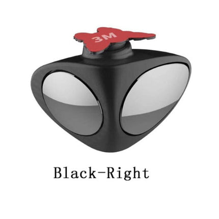 Triangle Rearview Mirror with Adjustable Swivel Mount | Enhanced Visibility for Safe Driving and Blind Spot Elimination