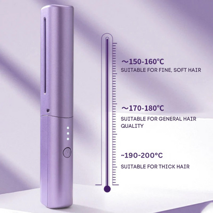 Cordless Hair Straightener Comb, Electric Hot Comb for Beard – image 13
