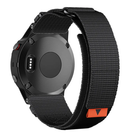 Nylon Watch Strap for Garmin Fenix 8 7 7X 6 6X and Tactix, Tactical Elastic Garmin Watch Band with Quick Fit