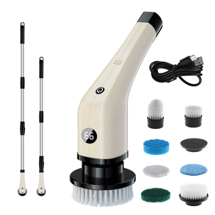 Electric Cleaning Brush with 75W Power for Deep Cleaning | 7-in-1 Multi-Functional Tool for Bathroom and Home