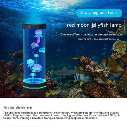 Jellyfish Lamp with Remote Control, 17 Color Changing Mood Light – image 6