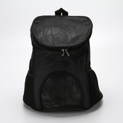 Breathable Pet Backpack Carrier with Adjustable Straps | Stylish Travel Solution for Small to Medium Pets