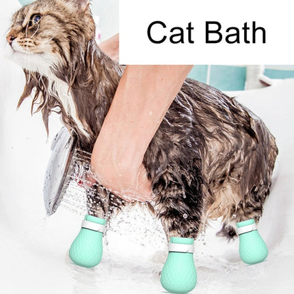 Cat Foot Bath Set with Soft Silicone Design | Easy Paw Cleaning for All Cat Sizes