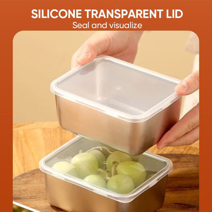 Stainless Steel Food Storage Containers, Stainless Steel Lunch Box for Work – image 9