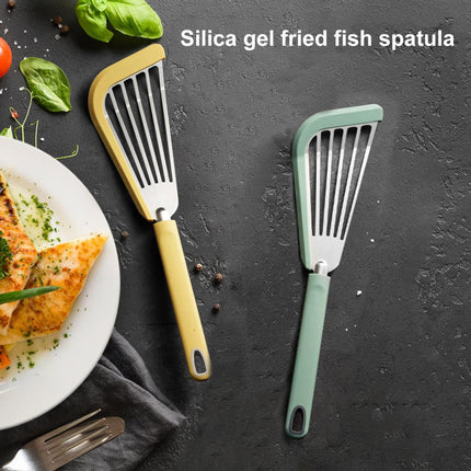 High Heat Resistant Nonstick Fish Spatula with 1mm Thin Blade | Versatile Turner for Safe Cooking and Easy Cleanup