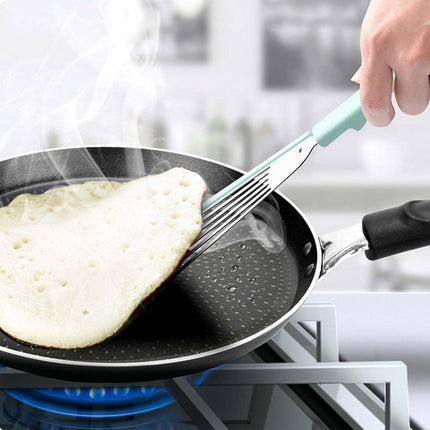 High Heat Resistant Nonstick Fish Spatula with 1mm Thin Blade | Versatile Turner for Safe Cooking and Easy Cleanup