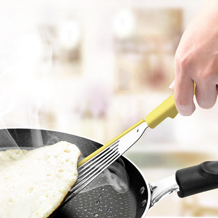 High Heat Resistant Nonstick Fish Spatula with 1mm Thin Blade | Versatile Turner for Safe Cooking and Easy Cleanup