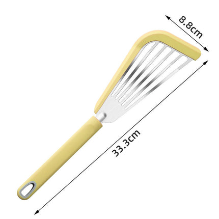 High Heat Resistant Nonstick Fish Spatula with 1mm Thin Blade | Versatile Turner for Safe Cooking and Easy Cleanup