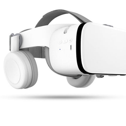 VR Bluetooth Headset for Gaming with 3D Glasses & Adjustable Fit | Immersive Virtual Reality Experience for All Ages