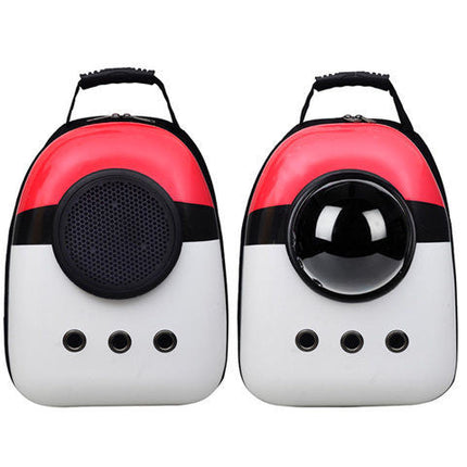 Transparent Portable Pet Backpack with Bubble Window | Comfortable Carrier for Outdoor Adventures