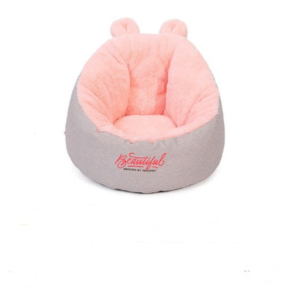 Cozy Warming Pet Bed with Soft Cotton Fabric | Versatile Sleeping Bag & Cushion for Cats and Dogs