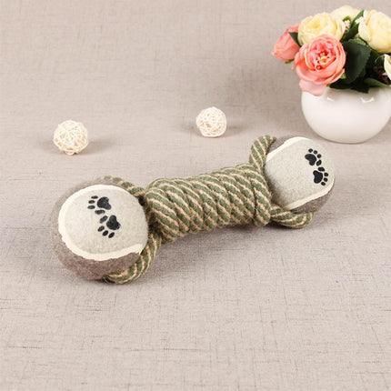 Interactive Cotton Rope Chew Toy for Dogs | Durable Design for Safe Play and Dental Health