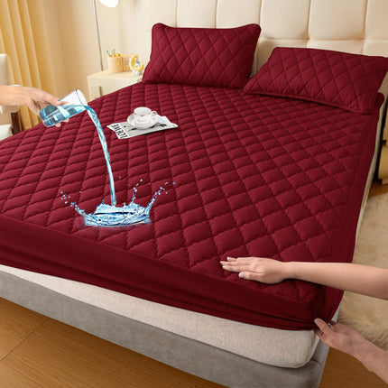 Waterproof Mattress Protector, Urine Proof Fitted Mattress Cover – image 11