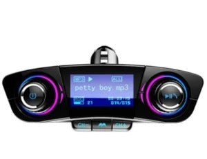 Bluetooth Car MP3 Player with Dual USB Charging & LED Display | Hands-Free Calling for Enhanced Driving Experience