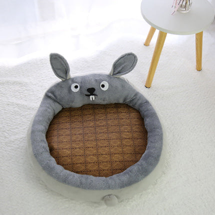 Cozy Comfort Plush Pet Mat with Machine Washable Fabric | Stylish Bed for Ultimate Pet Relaxation