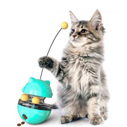 Interactive Cat Toy with Treat Dispenser | Fun Feeding Solution to Improve Intelligence and Reduce Boredom